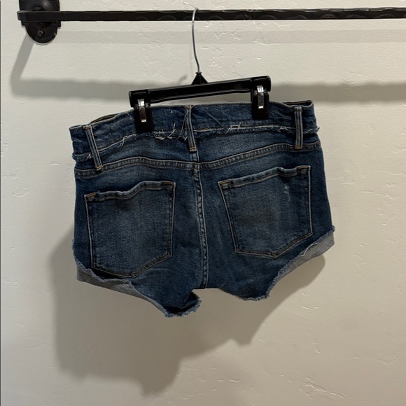 Frame Denim Distressed Blue Jean Shorts - Picture 2 of 5